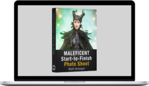 Matt Granger – Maleficent – Body Paint Shoot
