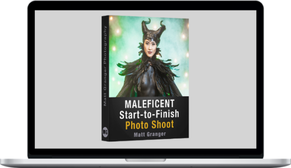 Matt Granger – Maleficent – Body Paint Shoot